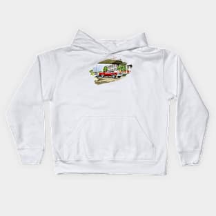 El Camino Detroit Print Kids Hoodie